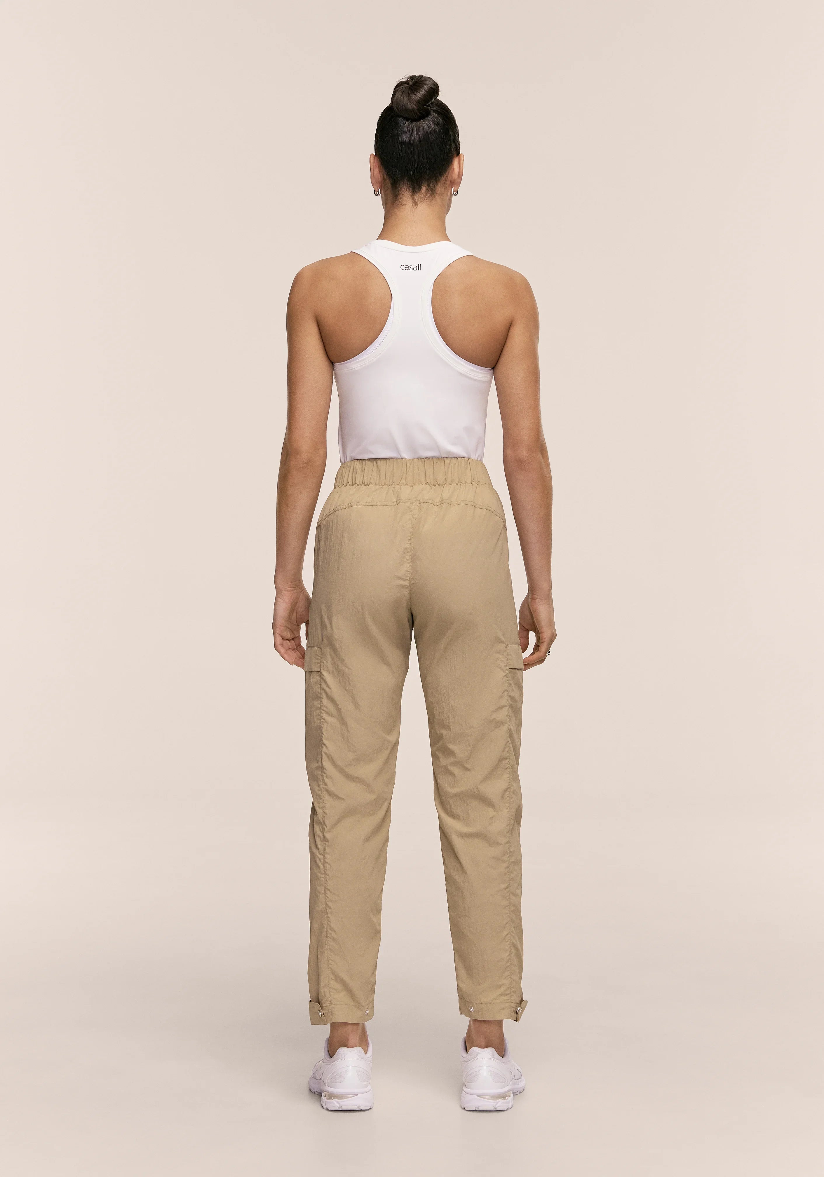 Active Adjustable Track Pants - Dark Sand