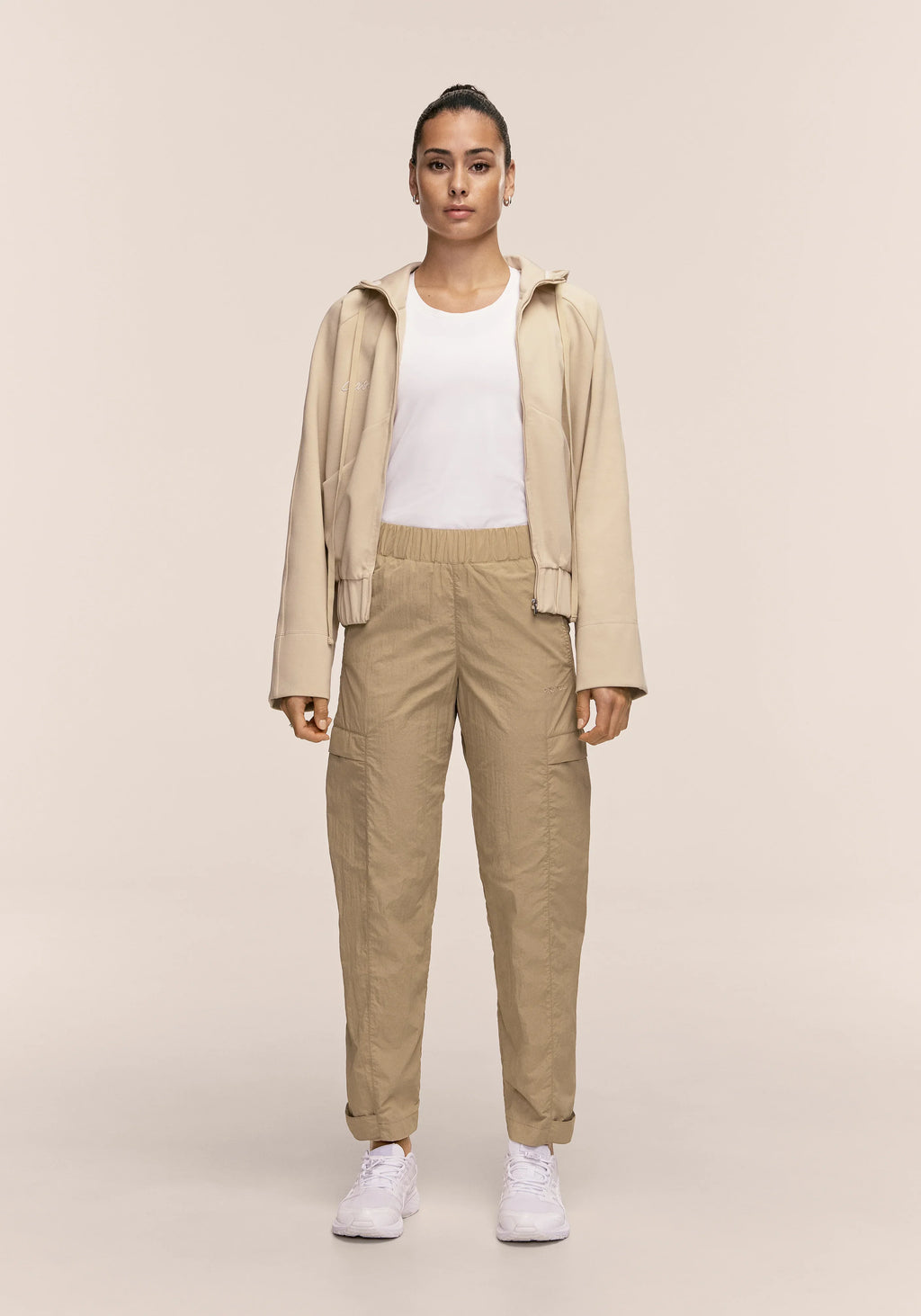 Active Adjustable Track Pants - Dark Sand