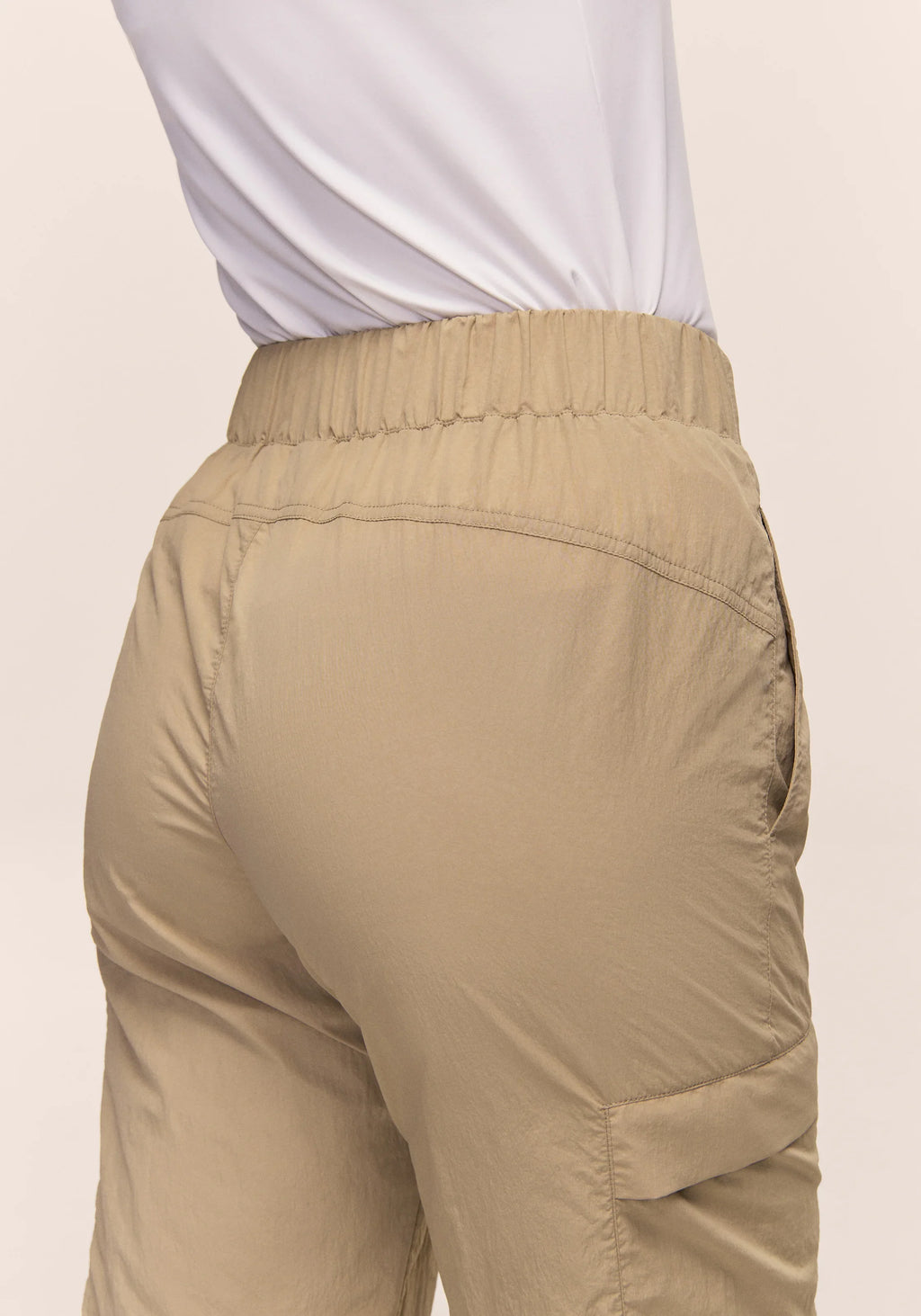 Active Adjustable Track Pants - Dark Sand