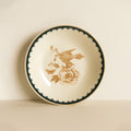 Lot De 6 Assiettes Creuses - Botanic - 21Cm - Porcelaine