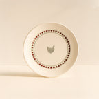 Set di 6 piatti da dessert - Gallina - 19 cm - Gres