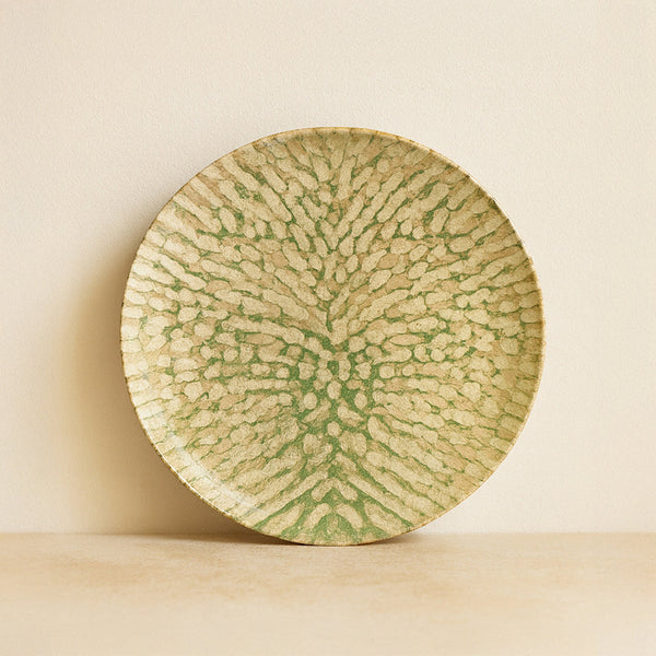 Jade – 6er-Set flache Teller – 26 cm – Steinzeug