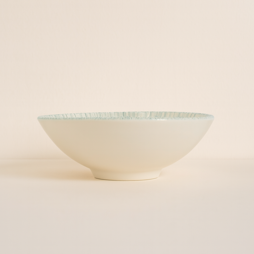 Set di 6 ciotoline - Acqua - 15 cm - Porcellana