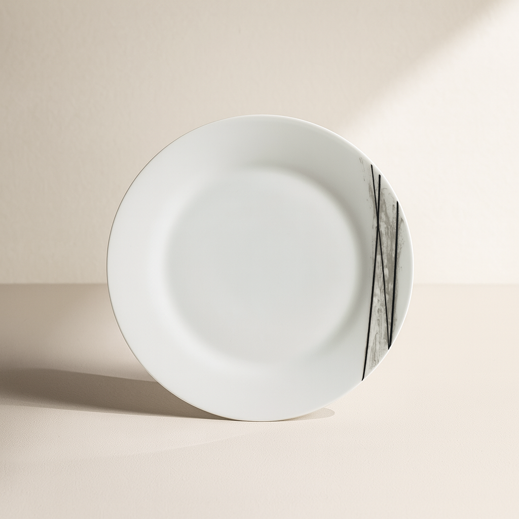 Carbone – Zestaw 6 talerzy deserowych – 19 cm – Porcelana