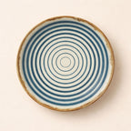 Set of 6 Dinner Plates - Spiral - 27 cm - Earthenware