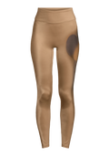 Aura Flower Print Tights - Aura Lt Khaki