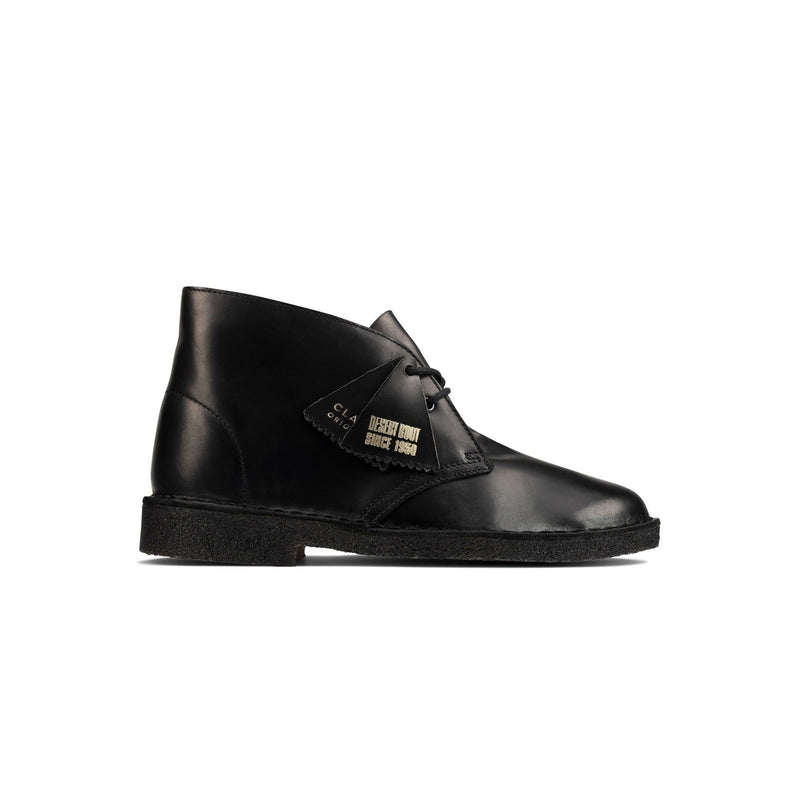 Boots Desert Boot - Black Polished - Homme