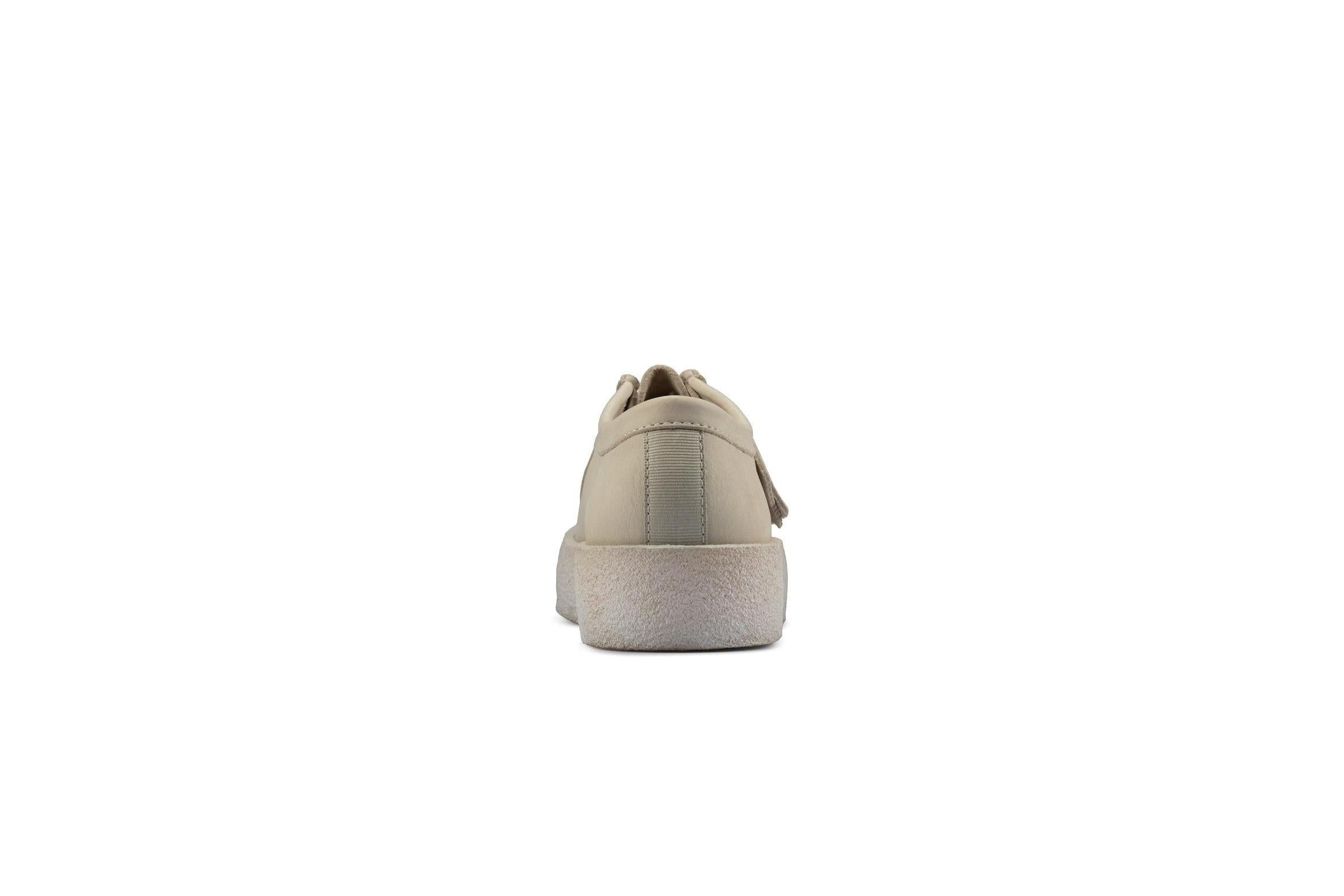 Wallabee Cup - White Nubuck - Hombre