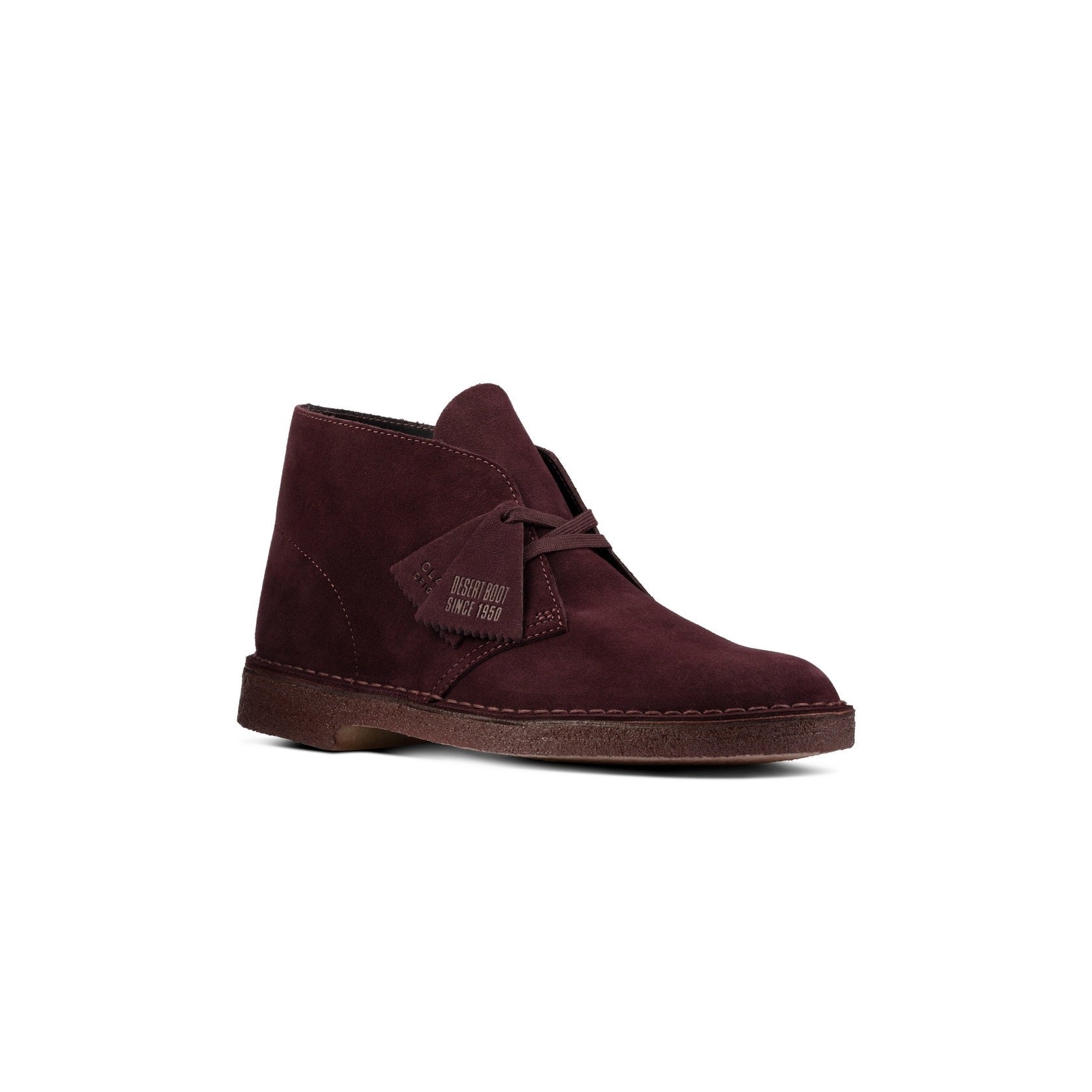 Bottes Desert Boot - Burgundy - Homme