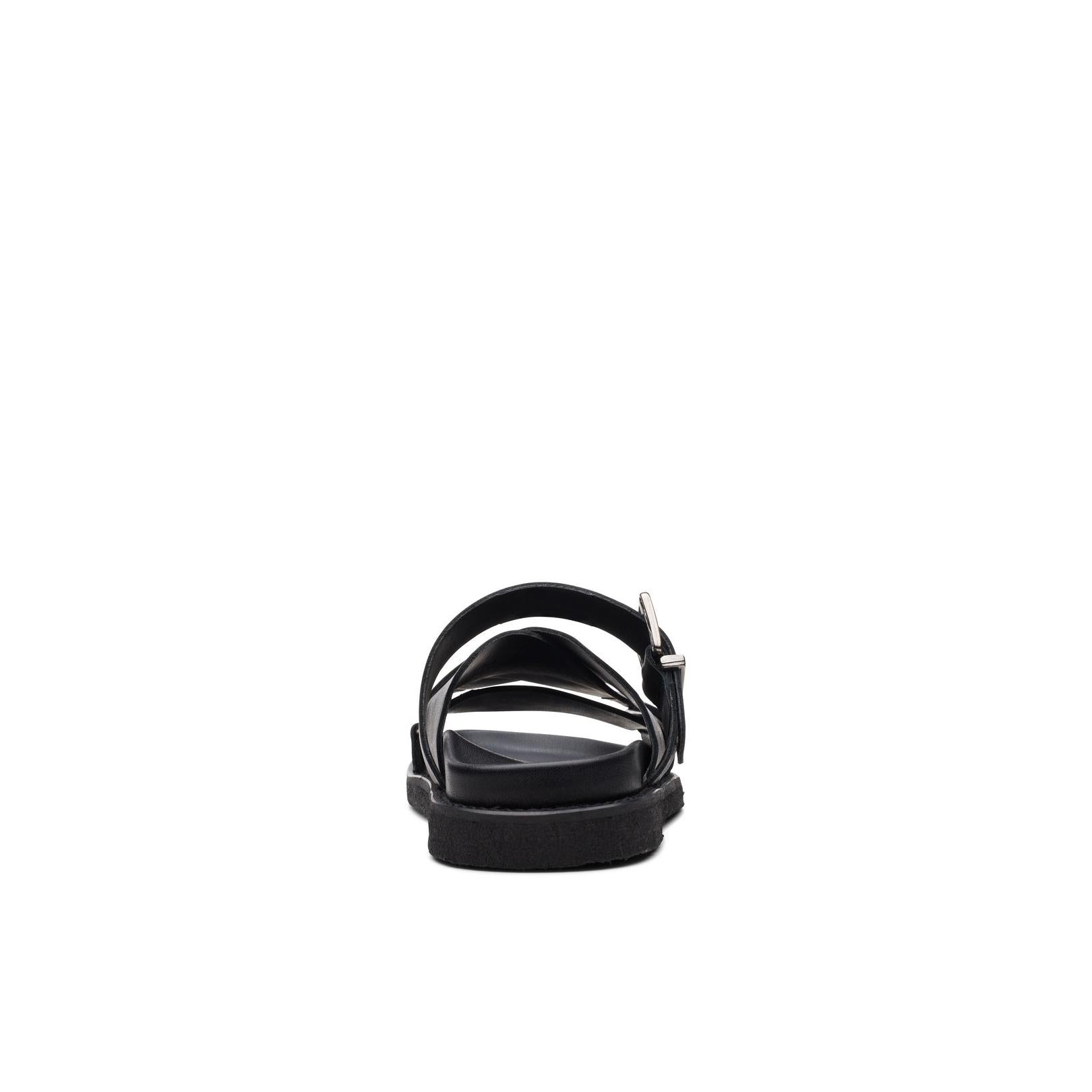 Desert Cross - Black Leather - Femme
