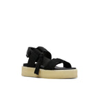 Sandalias Crepe Sndl Black Combi - Mujer
