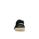 SNDL Black Combi Crepe Sandals - Women's