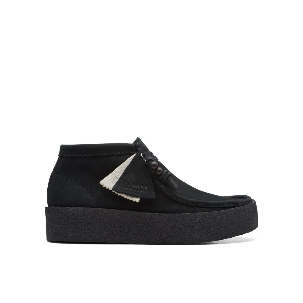 Wallabeecup Bt Nubuck negro - Mujer