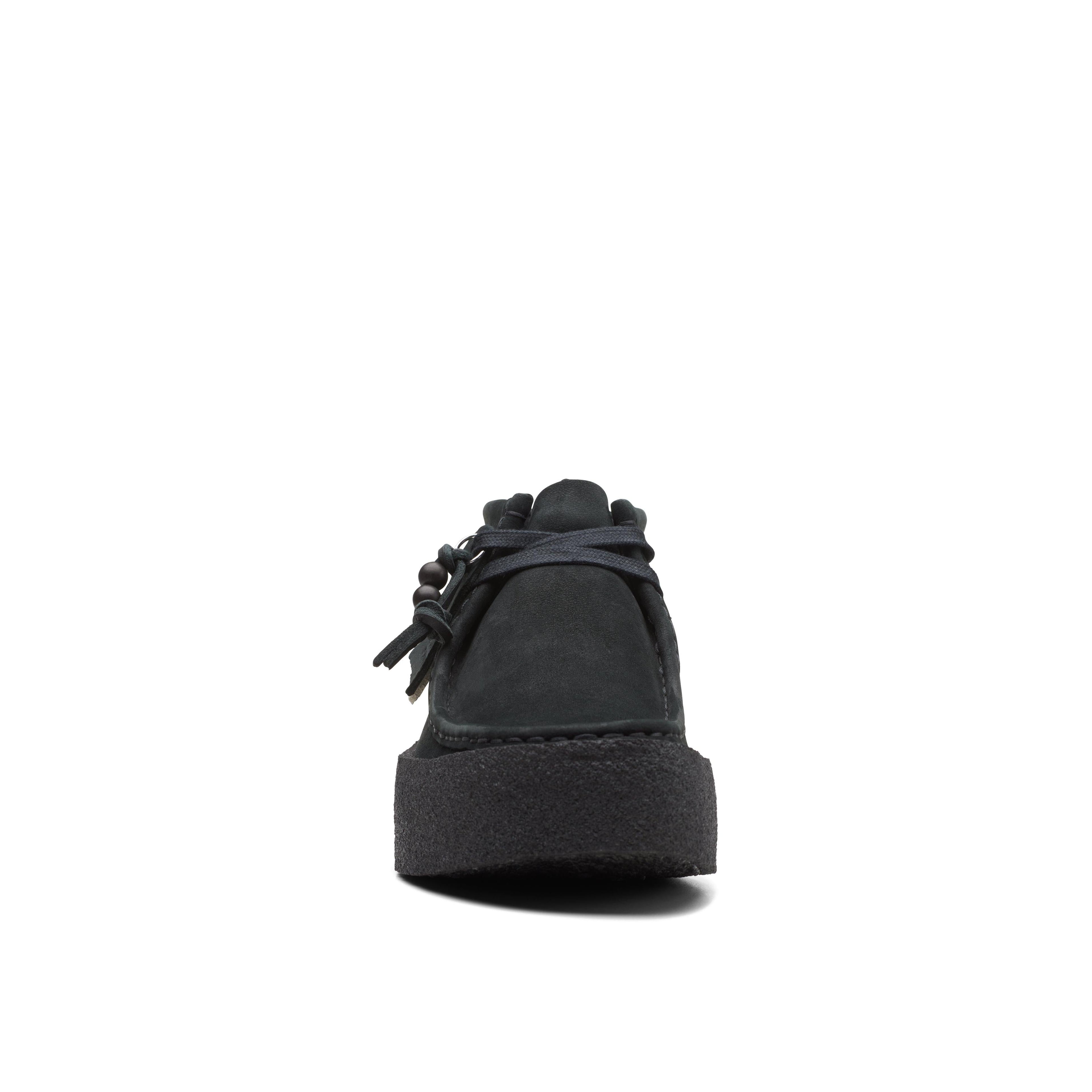Wallabeecup Bt Nubuck negro - Mujer