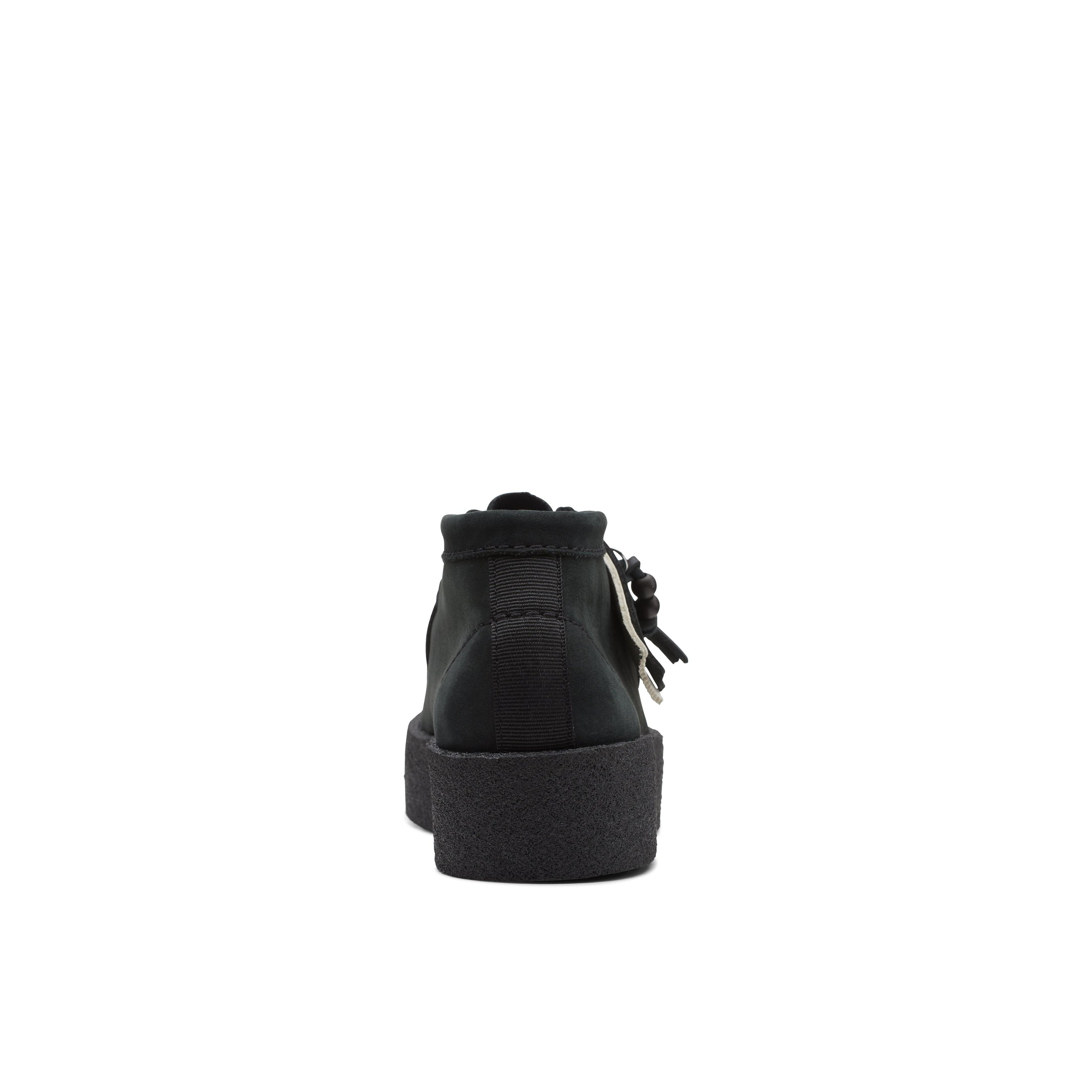 Wallabeecup Bt Nubuck negro - Mujer