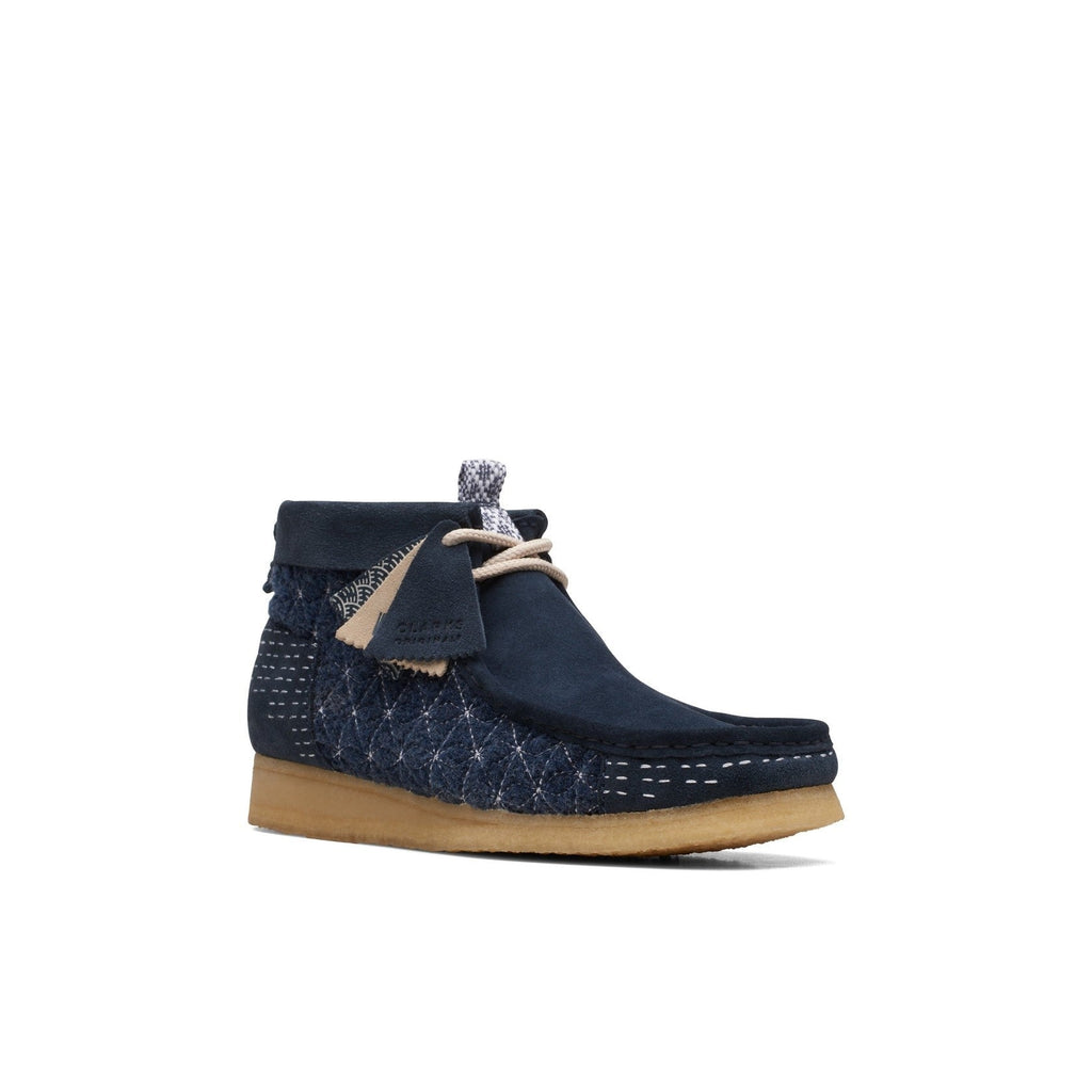 Botas Wallabee Boot - Navy Sashiko - Hombre