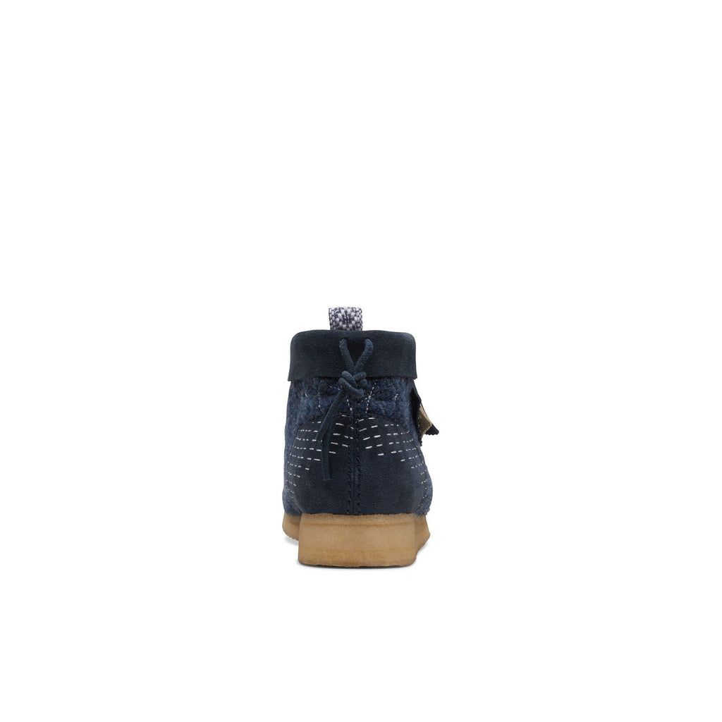 Botas Wallabee Boot - Navy Sashiko - Hombre