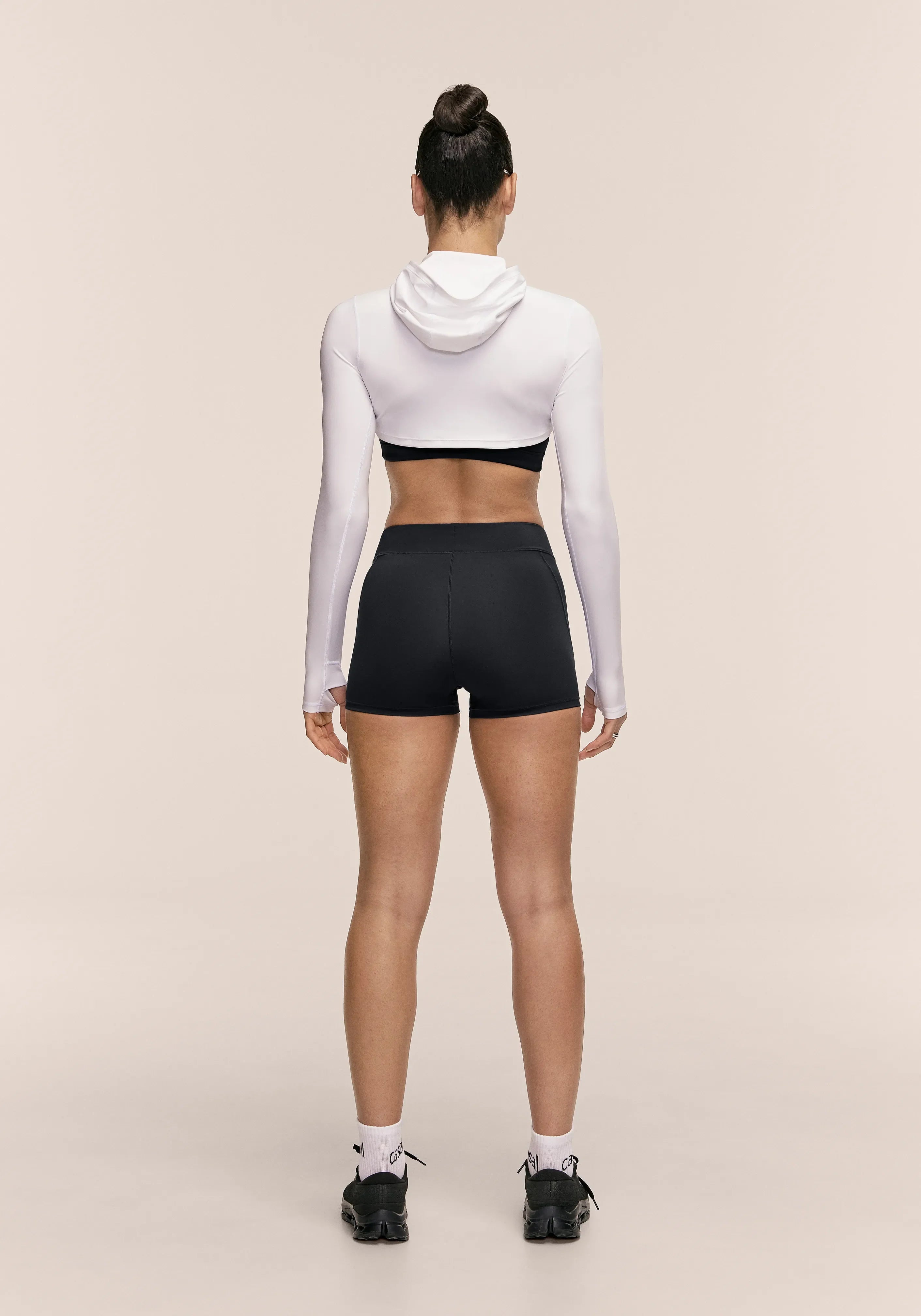 Performance Running Hot Pants - Black