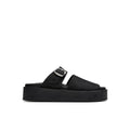 Sandales Crepe Slide - Black Nubuck - Femme