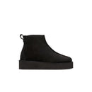 Trek Wedge Boot - Black Suede - Women's