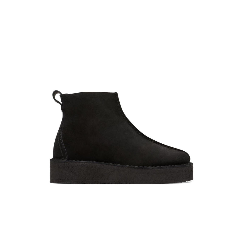 Trek Wedge Boot - Black Suede - Women's