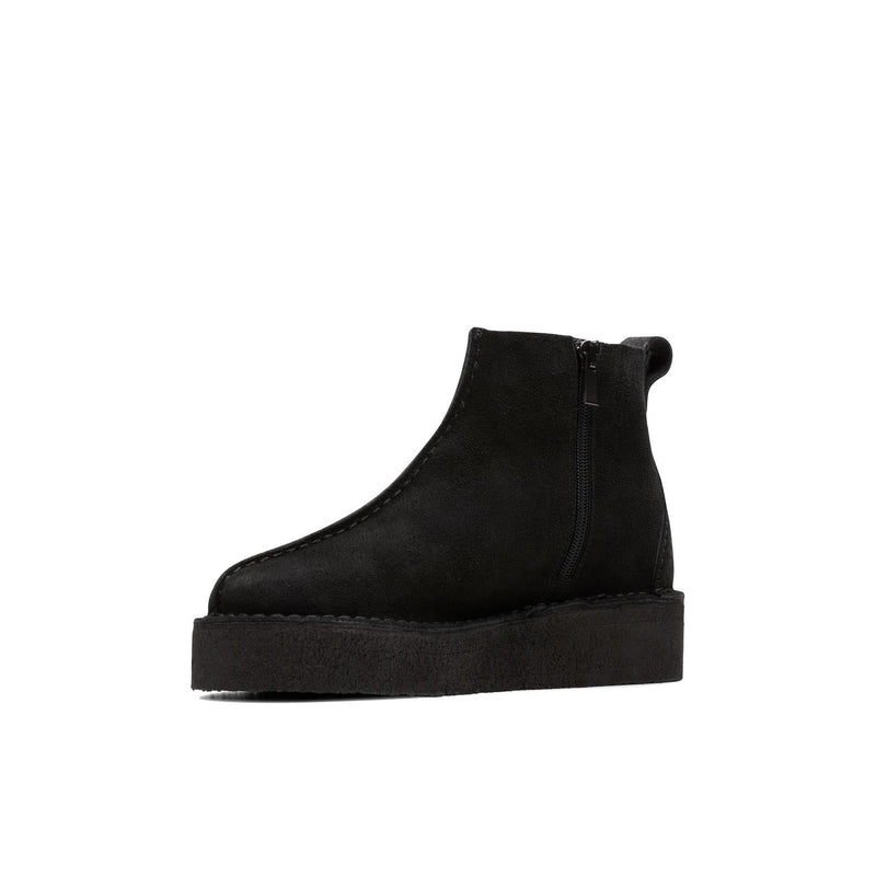 Trek Wedge Boot - Black Suede - Women's
