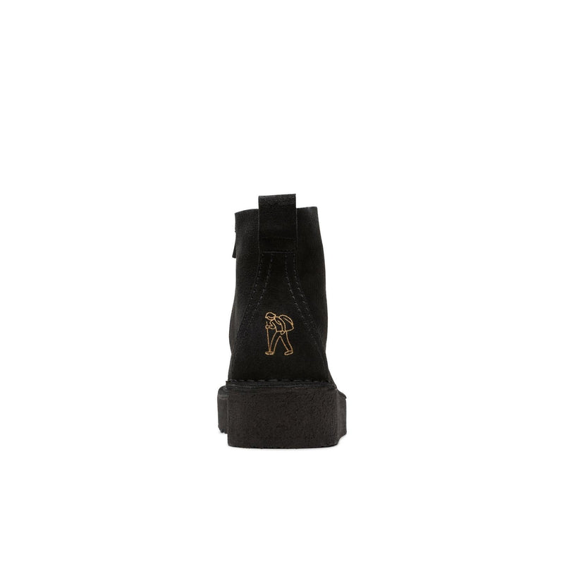 Trek Wedge Boot - Black Suede - Women's