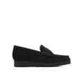Wallabee Loafer - Black Suede - Mujer