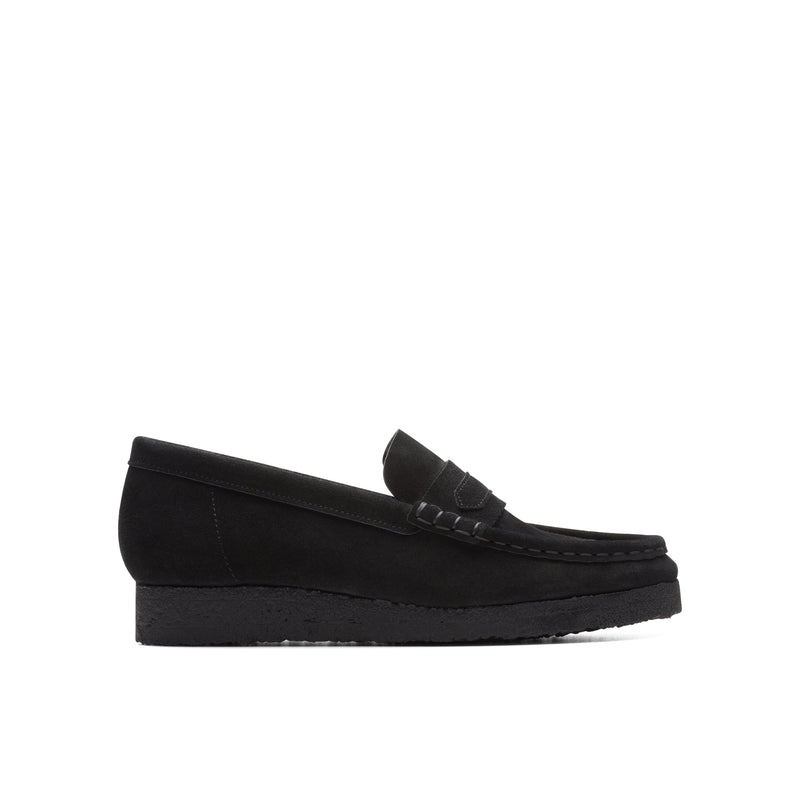 Mocasín Wallabee - Ante negro - Mujer