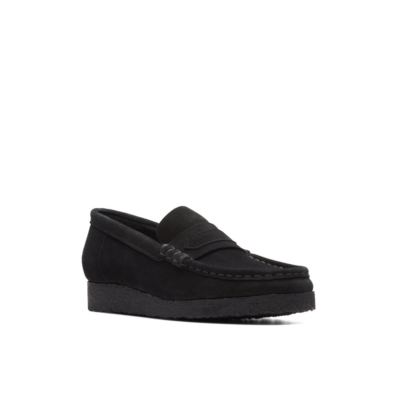 Mocasín Wallabee - Ante negro - Mujer