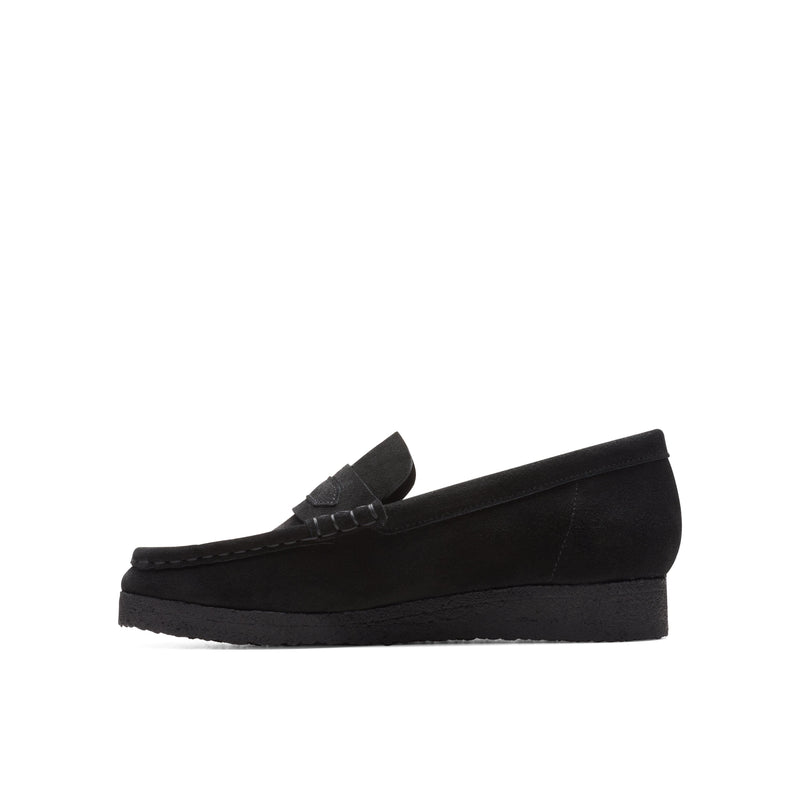 Mocasín Wallabee - Ante negro - Mujer