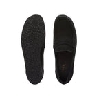 Wallabee Loafer - Black Suede - Mujer