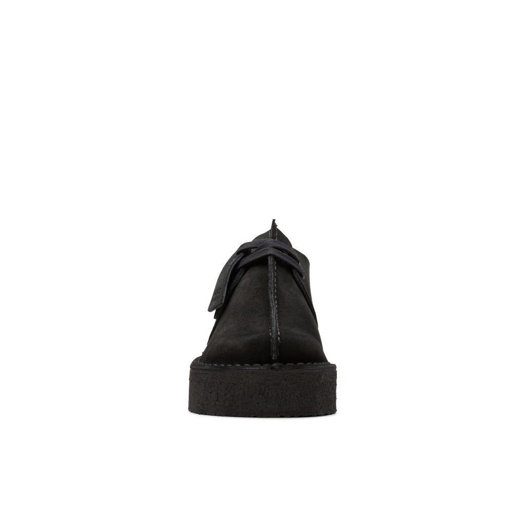 Trek Wedge - Black Suede - Women