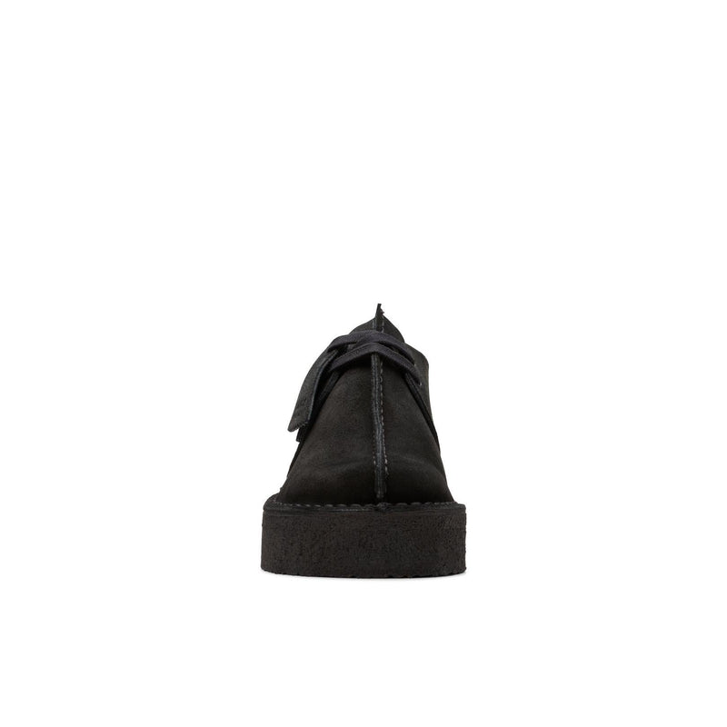 Trek Wedge - Black Suede - Women's