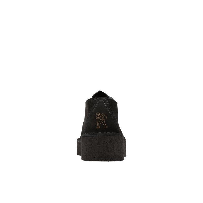 Trek Wedge - Black Suede - Women's