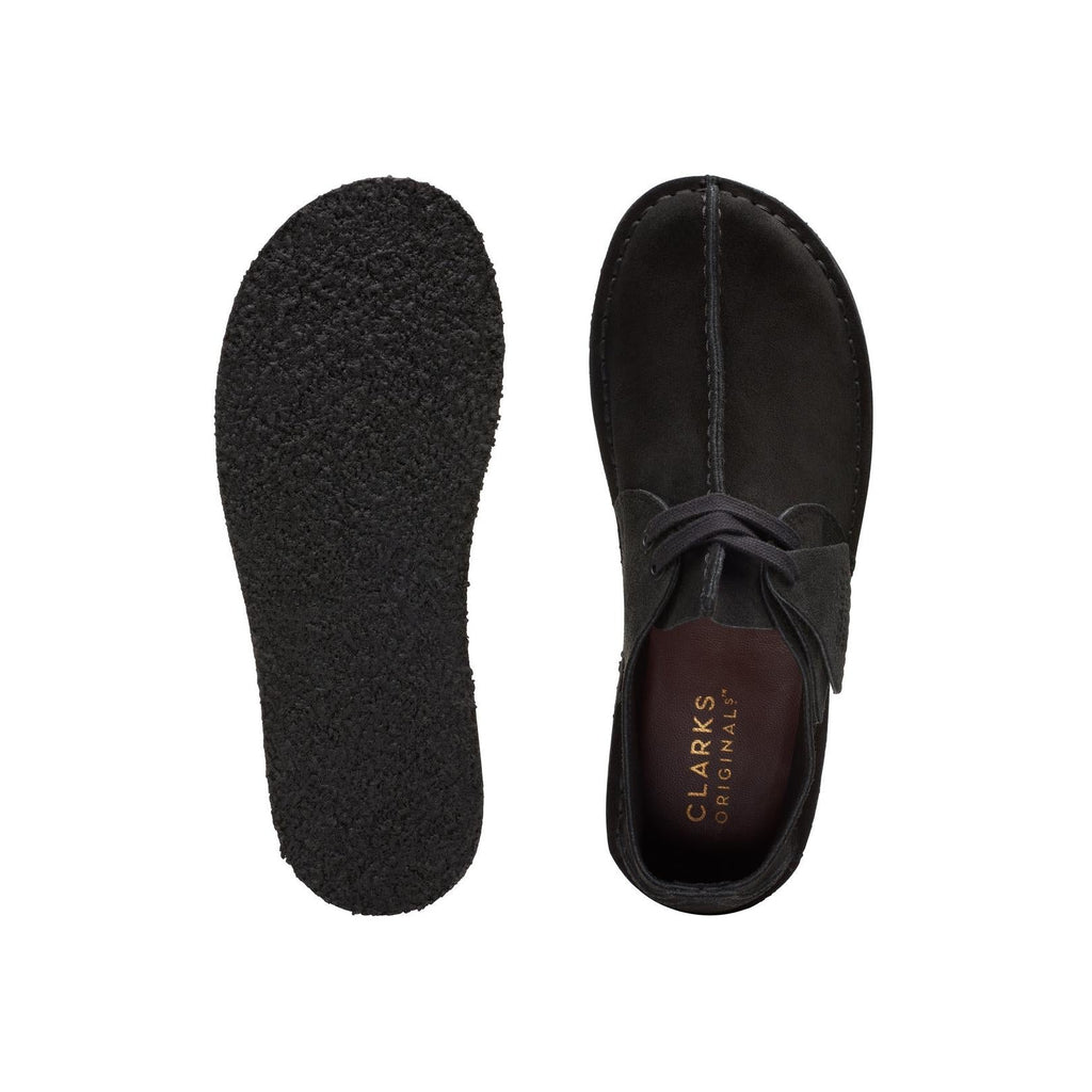 Trek Wedge - Black Suede - Women