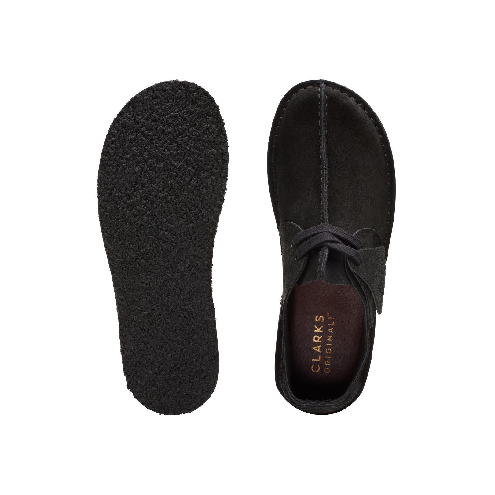 Trek Wedge - Black Suede - Women