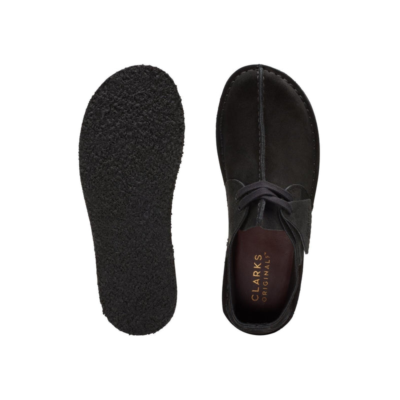 Trek Wedge - Black Suede - Women's
