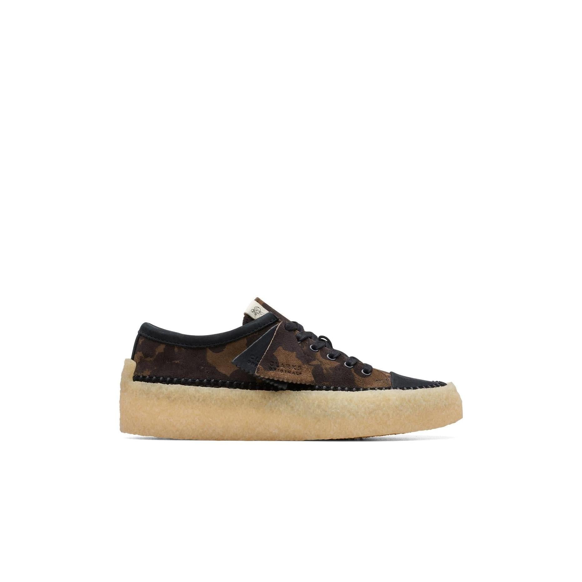 Zapatos Caravan Low Blk/Khaki Floral - Hombre