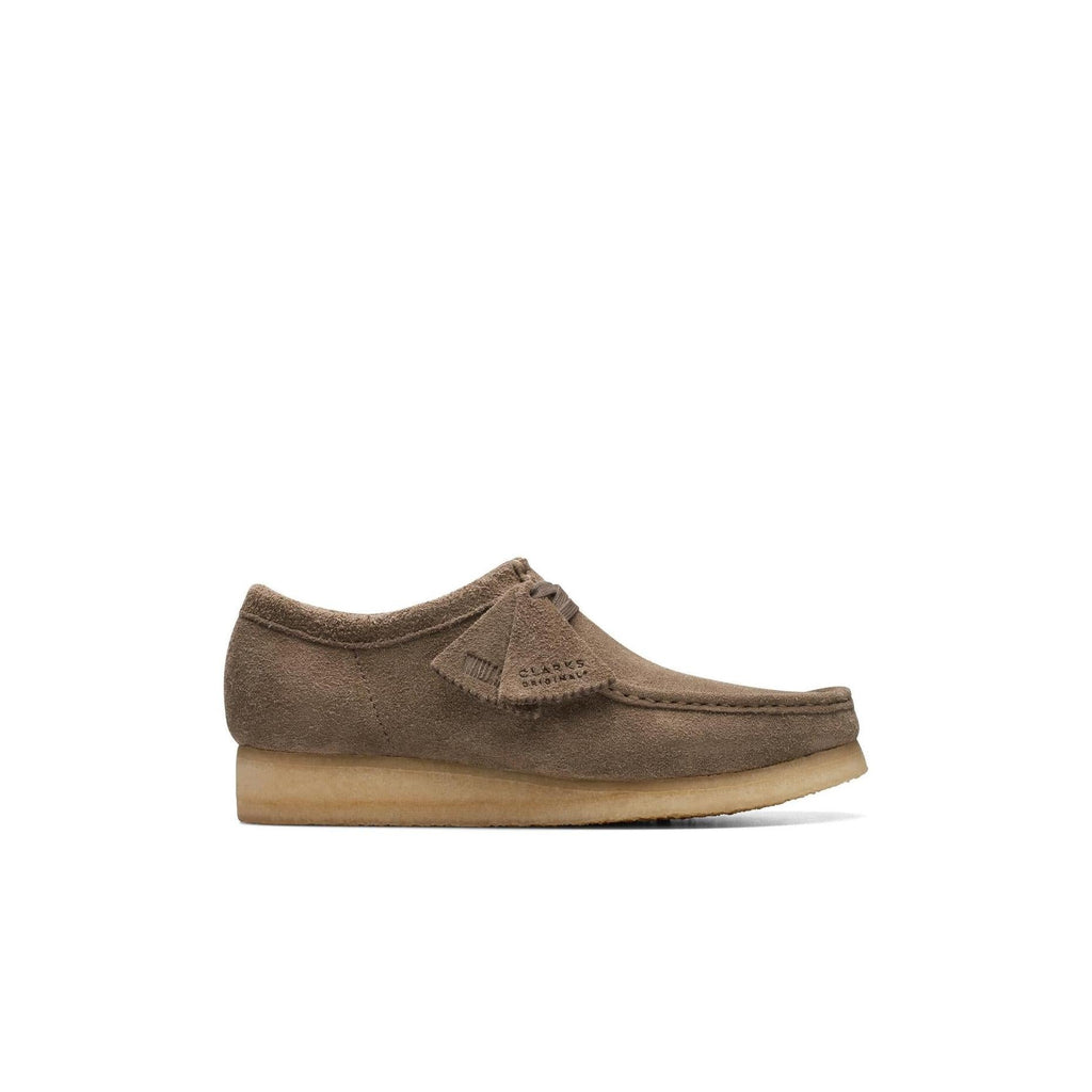 Wallabee Dark Grey Suede Shoes - Men