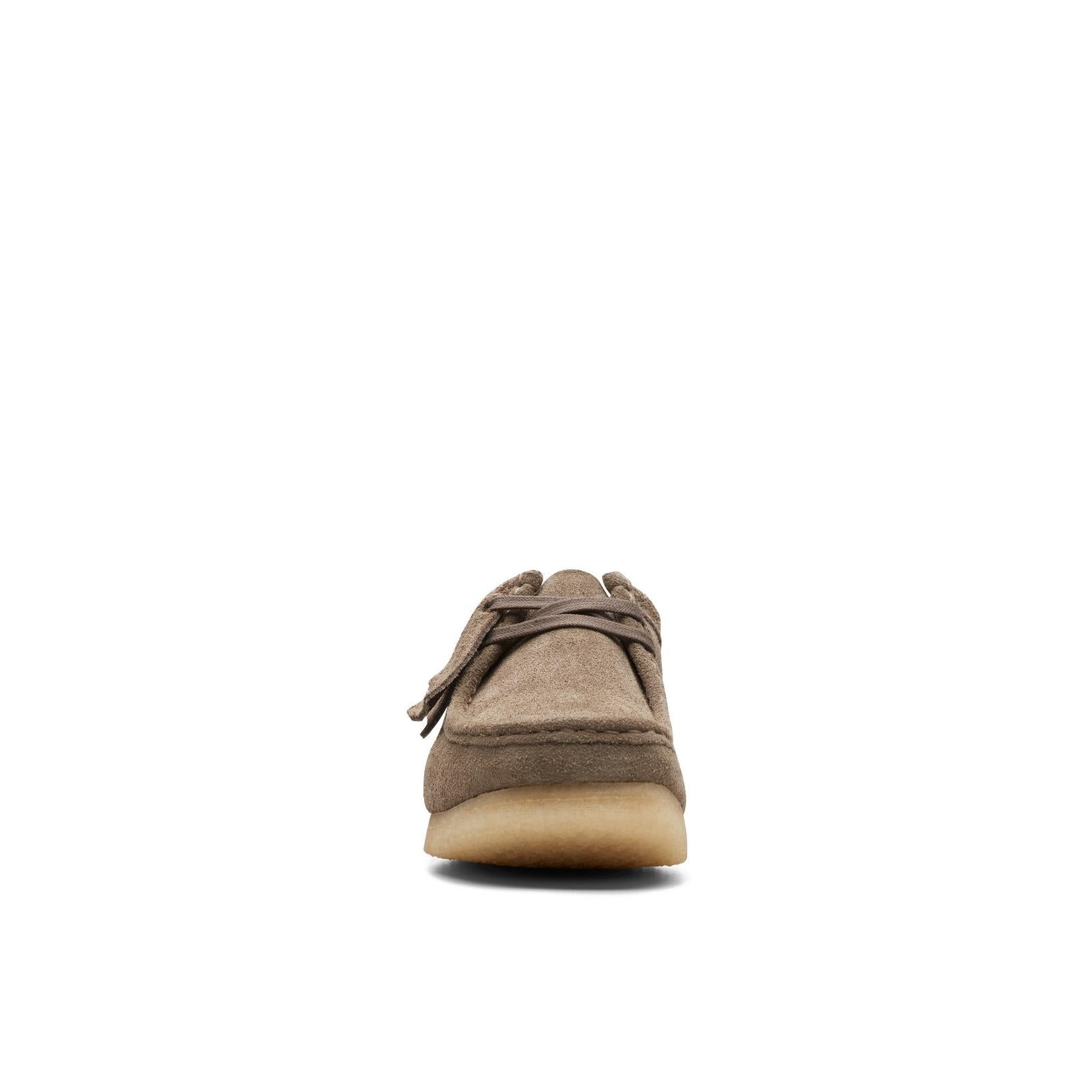Wallabee Dark Grey Suede Shoes - Men