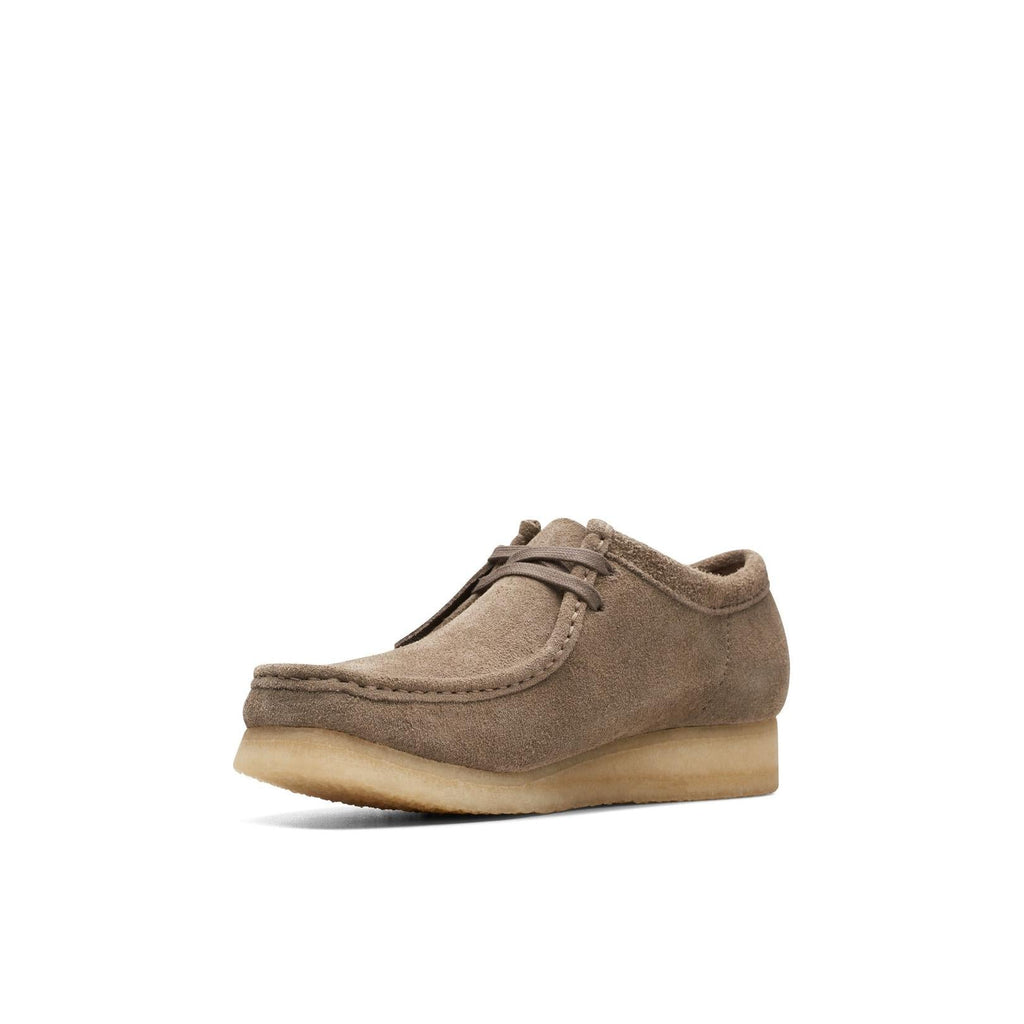 Wallabee Dark Grey Suede Shoes - Men