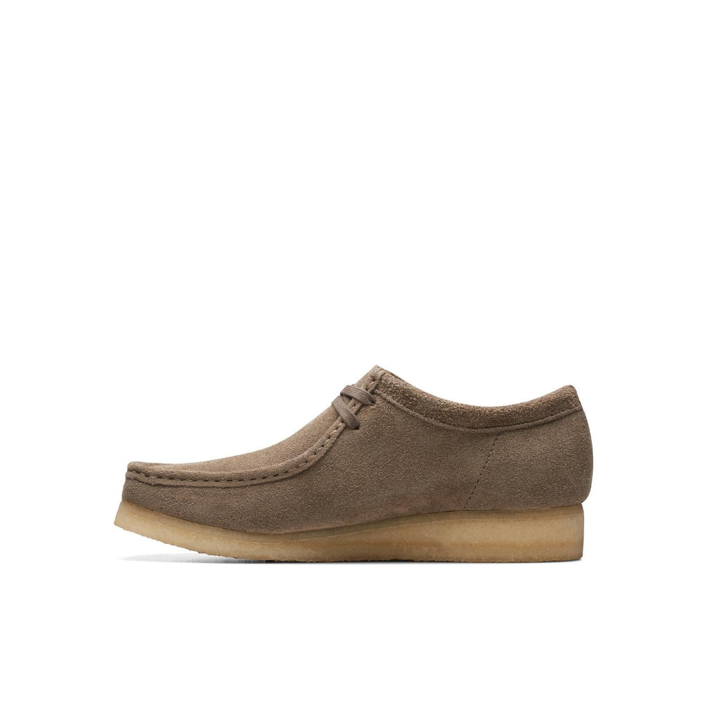 Wallabee Dark Grey Suede Shoes - Men