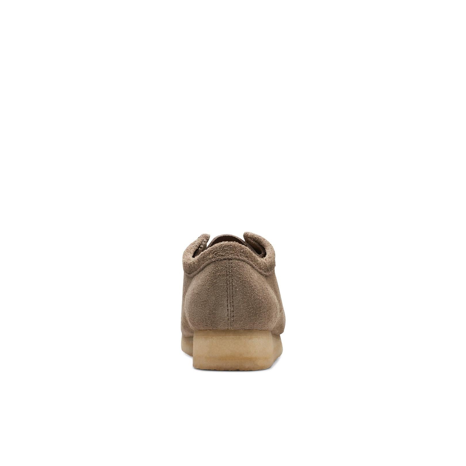 Wallabee Dark Grey Suede Shoes - Men