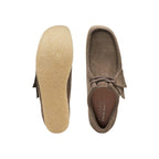 Wallabee Dark Grey Suede Shoes - Men