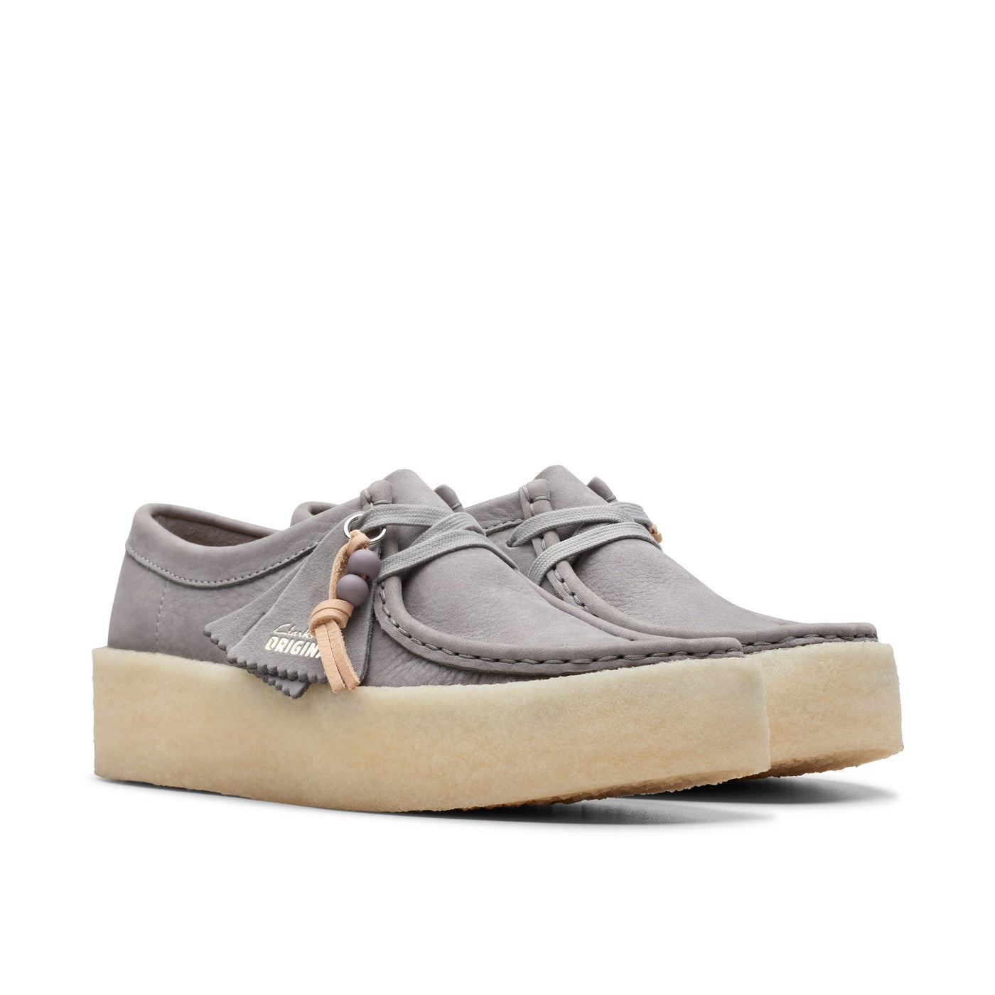 Wallabee Cup - Gris acero Nbk - Mujer