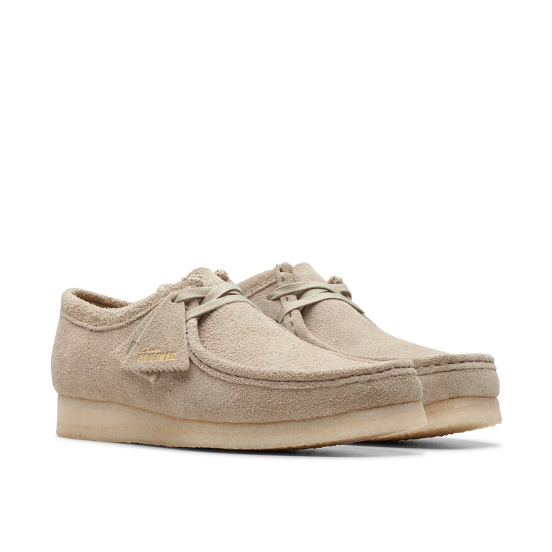 Chaussures Wallabee - Pale Grey Sde - Homme