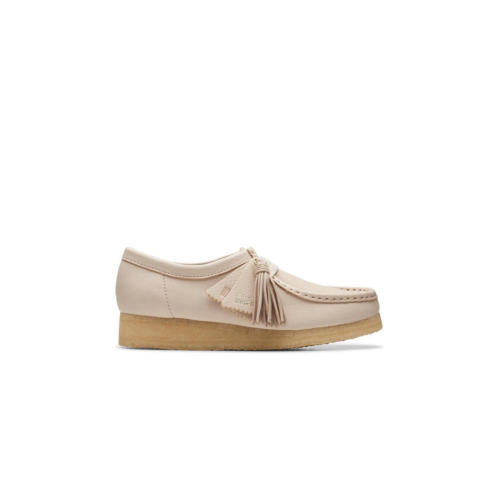 Wallabee - Beige Leather - Mujer