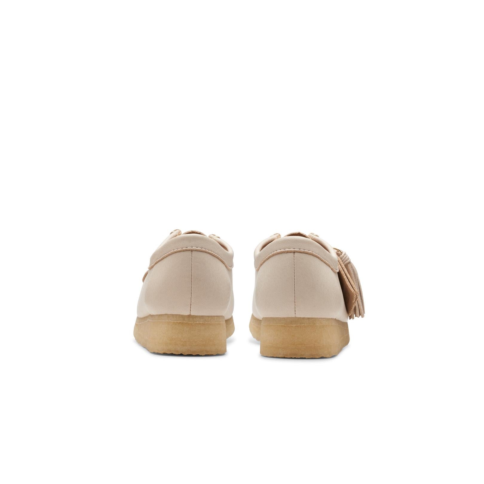 Wallabee - Beige Leather - Mujer