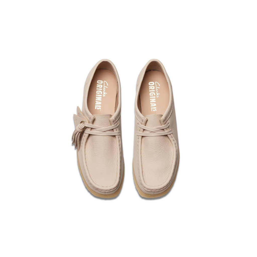 Wallabee - Beige Leather - Mujer